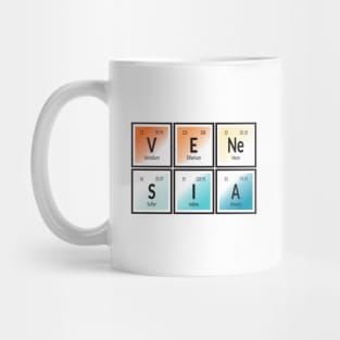 Venesia City | Periodic Table Mug